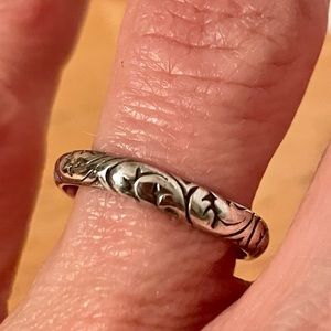 Sterling silver ring